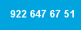 922 647 67 51
